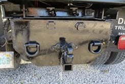 Dump Truck With Pintle Hook